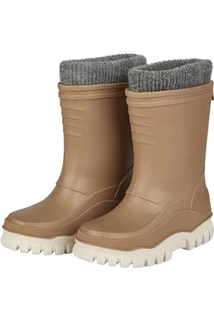 Sterntaler Unisex dziecięce jednokolorowe, z podszewką kalosze, , 25 EU