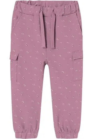 NAME IT Nmfohana Nreg Sweat Pant Bru spodnie dresowe dla dziewcząt, , 92
