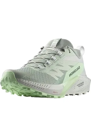 Salomon Sense Ride damskie buty do biegania w terenie, gotowe do aktywności na świeżym powietrzu, wszechstronna przyczepność, lekka cholewka, Lily Pad, rozmiar 36, Lily Pad Metal Green Ash, 36 EU