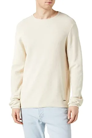 Daniel Hechter Męski sweter z dzianiny Crewneck, , M