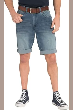 JP 1880 Męskie, duże rozmiary, lekki denim bermudy