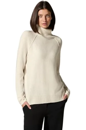 CECIL NOS_Cosy Structure Mix Rollneck, , M
