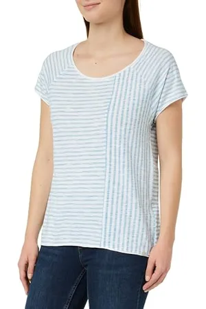 Timezone Koszulka w paski Raglan, , M