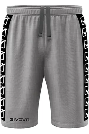 Givova Terry Band Bermudy jasny melanż szary rozmiar XL, , XL