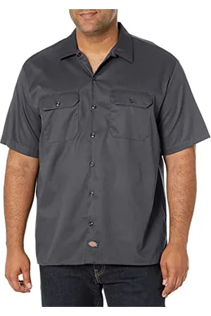 Dickies Męska koszula robocza z krótkim rękawem, tkanina Flex Twill, XL