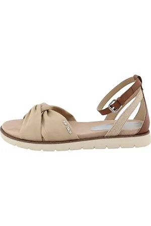 TOM TAILOR Damskie sandały 7490100001, piaskowe, 41 EU, , 41 EU
