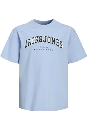 JACK & JONES Jjecaleb Varsity Tee SS O-Neck Noos Jnr T-Shirt, , 152