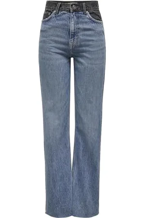 ONLY ONLCAMILLE HW Wide REWORKED DNM AKM, , 32W / 32L