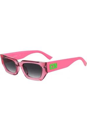 Dsquared2 Icon 0017/S Okulary przeciwsłoneczne, Pink Fluo, 53 damskie, , 53