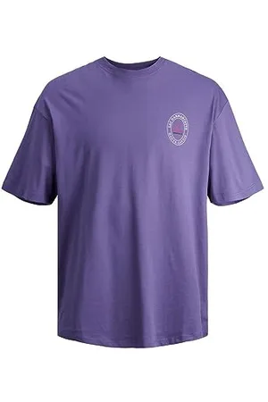 JACK & JONES Jorvilleraybright Tee Ss Crew Neck Ln koszulka polo męska, , XXL