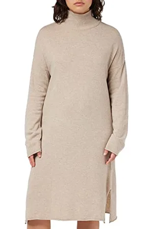 Mexx Damska sukienka z dzianiny Turtle Neck Casual Dress, , S