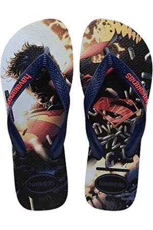 Havaianas Top Herois DC klapki dla dorosłych uniseks, Granatowy Granatowy Czerwony, 7.5/8 UK