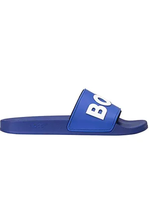 HUGO BOSS Męskie Kirk rblg Slide, jasny niebieski 433, 46 EU, , 46 EU
