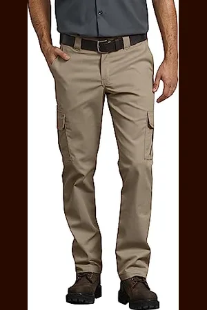 Dickies Męskie wąskie proste rozciągliwe spodnie Cargo o skośnym splocie