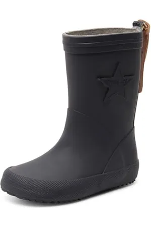Bisgaard Unisex dziecięce kalosze Rubber Boot Star gumowe, czerwone, 30 EU, niebieski - Blau 20 Blue - 36 EU Schmal