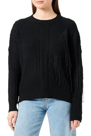 Replay Sweter damski z krótkim rękawem, , S