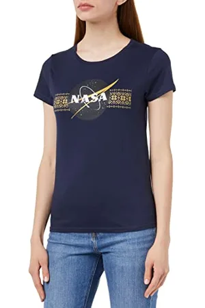 Nasa Koszulka damska, Granatowy, S