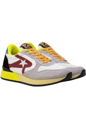 Replay Męskie buty sportowe Fiber M Tecno, 1535 Grey Yellow, 40 EU, , 40 EU