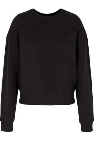 Armani Exchange Sustainable damska bluza z krótkim rękawem, prążkowane mankiety, , XL