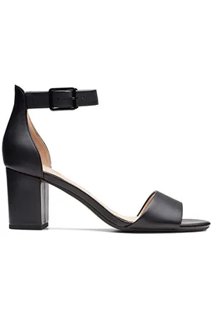 Clarks Deva Mae Pompa Kobiety, Schwarz Black Suede, 36.5 EU
