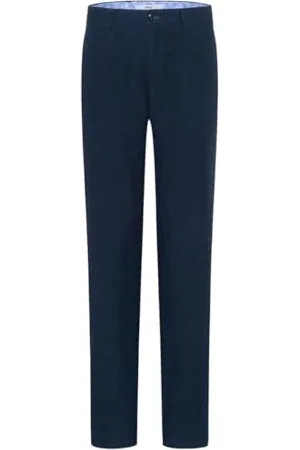 Brax Style Fabio Ldx Pure Linen: chinosy z letniego lnu, , 33W / 34L