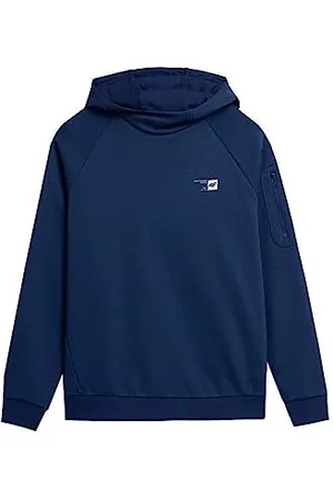 4F H4z22-blm022 Bluza, Granatowa, XL Męska, granatowy, XL