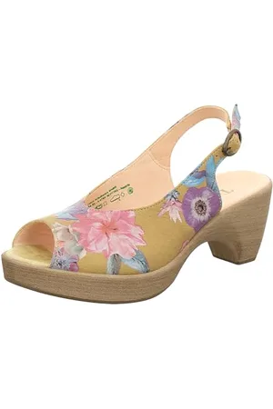 Think! Damskie sandały Zeppa_3-000754 zrównoważone sandały typu slingback, , 43 EU, , 43 EU