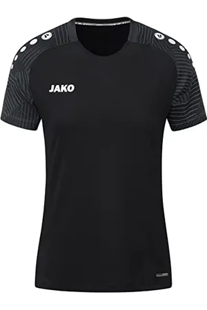 Jako Damski T-Shirt Performance, Aqua/biały/Marine, 34-36, 6197