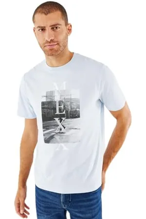 Mexx Męski T-shirt, , L