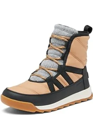 sorel Damskie buty Whitney 2 Plus Lace wodoodporne modne buty, Tawny Buff/czarny, 8 UK, Tawny Buff czarny, 41 EU
