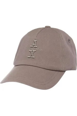 Armani Exchange Męska czapka z daszkiem The Grid, wytłoczone logo, trwała czapka bejsbolowa, , Rozmiar uniwersalny