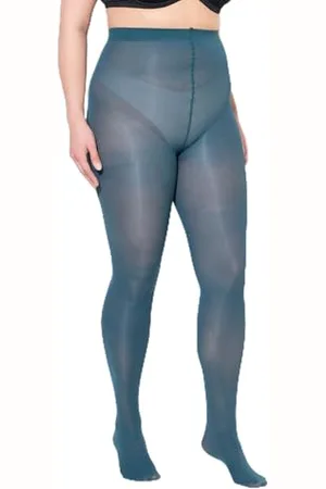 Ulla Popken Damskie duże rozmiary plus size Essential rajstopy z mikrofibry, 60 den, , 60-62