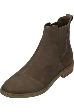 TOMS Damskie buty Charlie Chelsea, Canteen Nubuck Leather, 38 EU, , 38 EU
