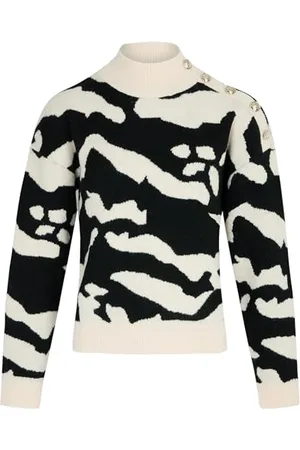 Morgan Dwukolorowy sweter, , S