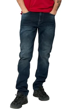 Kaporal 5 Al, spodnie męskie, krój slim fit, długość L32, model Darko, kolor fali laserowej, rozmiar 28, , 28W / 32L