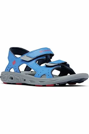Columbia Childrens Techsun Vent sandały trekkingowe dla dzieci, uniseks, Niebieski Stormy Blue X Mountain Red, 33 EU