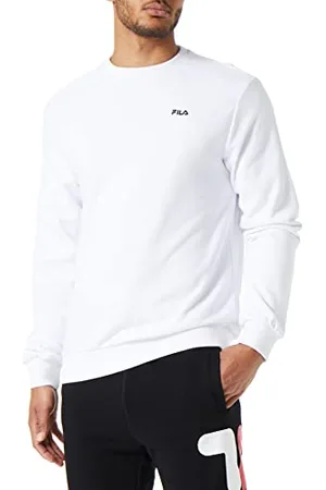 Fila Bluza męska BRUSTEM Crew, jasna biel, XS, , XS