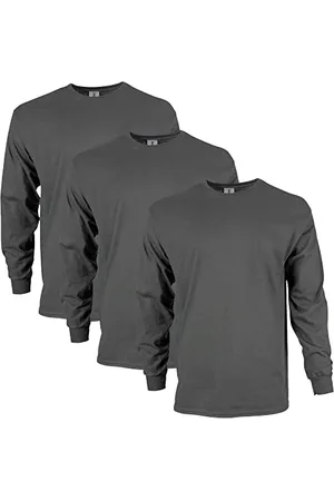 Gildan Męska koszulka z długim rękawem z ultra bawełny (2 sztuki), , 3XL