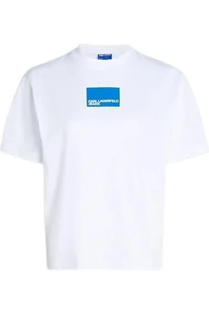 Karl Lagerfeld Regular Short Sleeve Box Logo Tee, , M