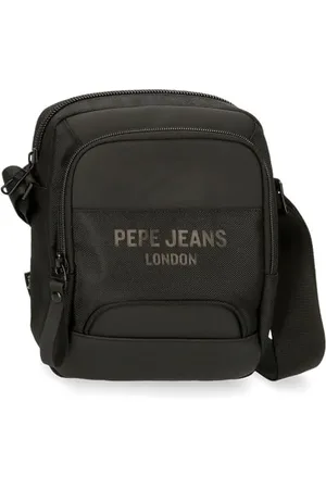 Pepe Jeans Bromley, plecaki, plecaki kabinowe, torby na ramię Joumma Bags, poliester, różne rozmiary, czarny, zielony, czerwony, szary, poliester., , Talla única, średnia torba na ramię