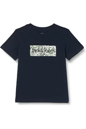 JACK & JONES Koszulka chłopięca Jorlafayette Branding Tee Ss Crew Mni, , 128