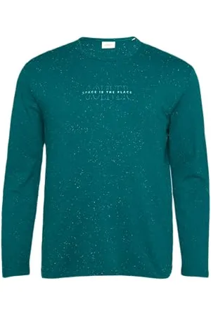QS by s.Oliver Big Size Longsleeve z nadrukiem logo, , 3XL