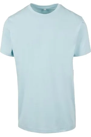 Build Your Brand Męski T-shirt z okrągłym dekoltem, basic, męski top z bawełny, z okrągłym dekoltem, dostępny w wielu kolorach, rozmiary XS-5XL, , S