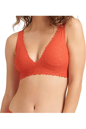 Sloggi Damska bluza Zero Feel Lace 2.0, arbuz, XS