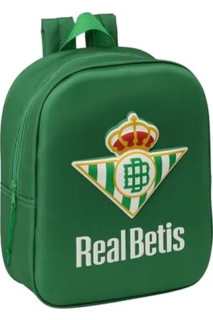 Safta REAL BETIS BALOMPIÉ 3D - przybory szkolne, idealne dla dzieci w różnym wieku, wygodne i wszechstronne, jakość i wytrzymałość, , Estándar, Casual
