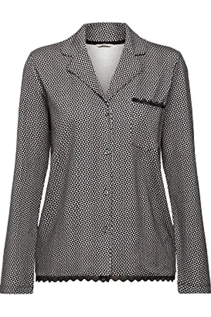 ESPRIT Bodywear damska koszulka z nadrukiem bawełna LACE SUS s.Shirt_a_l górna część piżamowa, , 46