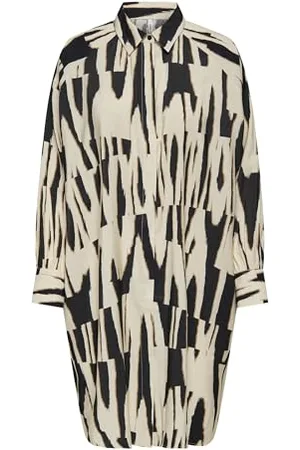ONLY ONLMILA Life L/S Oversize Shirtdress PTM, , XL