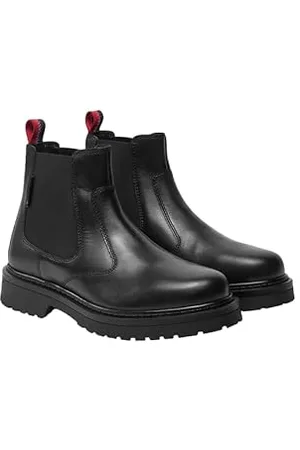 Tommy Hilfiger Męskie buty TJM Chelsea (EM0EM01469) średnie, czarne (czarne), 8 UK, , 42 EU