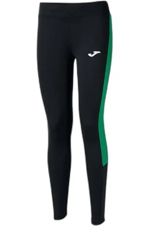 Joma Damskie legginsy Championship z długimi legginsami, czarne/zielone, M