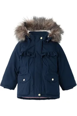 NAME IT Dziewczęca kurtka parka Nmfmaster Pb krótka kurtka, , 92 cm